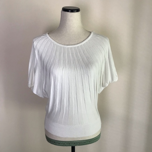 Express Sweaters - Express dolman white top